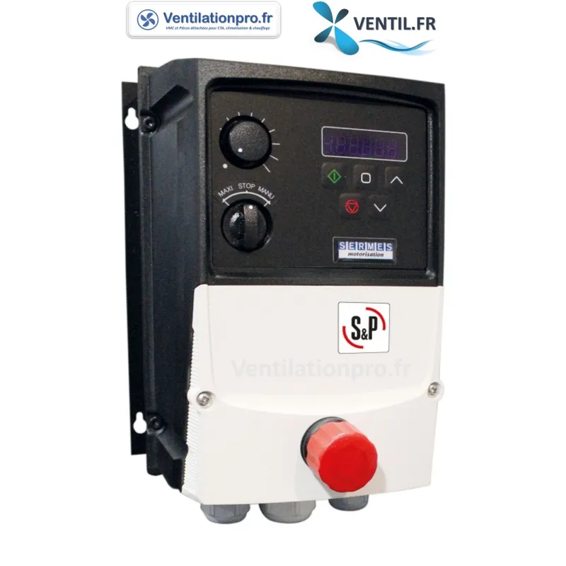 Variateur de fréquence TRI VFIK COOK 4kw ip66 avec marche forcée désenfumage SPECIAL CUISINE PRO- marque VIM réf 256277