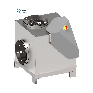 Caisson d'extraction 4300 m3- F400/120 désenfumage - 400v- R'CHEF 40 Saftair -pour hotte de cuisine pro et restaurant