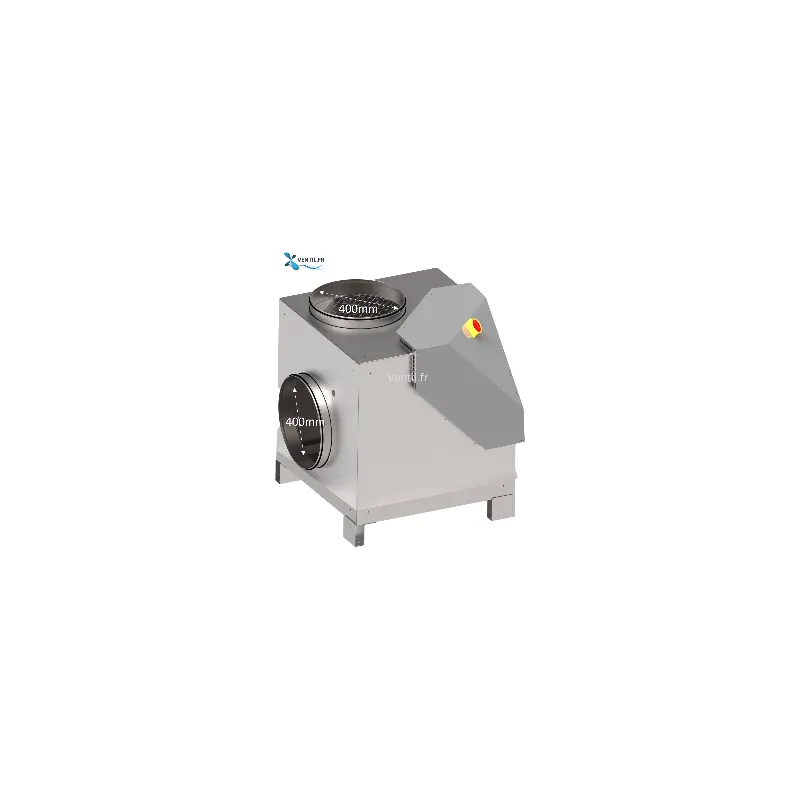 Caisson d'extraction 4300 m3- F400/120 désenfumage - 400v- R'CHEF 40 Saftair -pour hotte de cuisine pro et restaurant