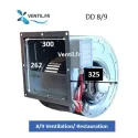 Moteur escargot DD 8/9 -3000m3/h -ventilateur pour hotte pro