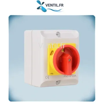 Interrupteur de proximité 5.5 kW | 4 pôles -230v