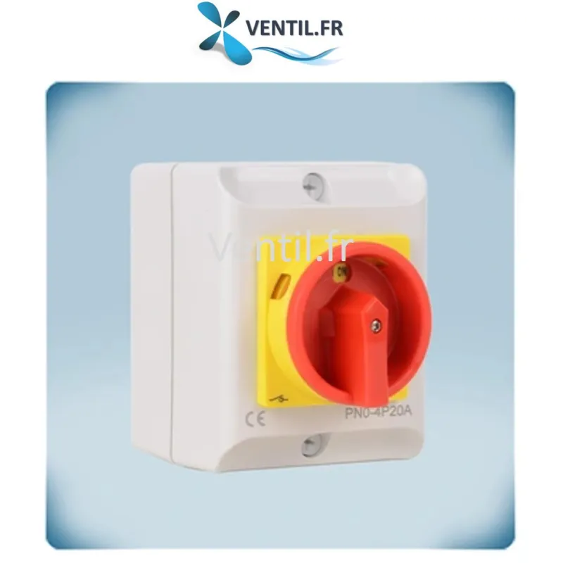 Interrupteur de proximité 5.5 kW | 4 pôles -230v