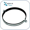Collier de supportage isolé anti-vibratile pour fixation de conduit