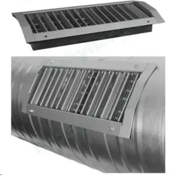 Grille de ventilation pour conduit circulaire