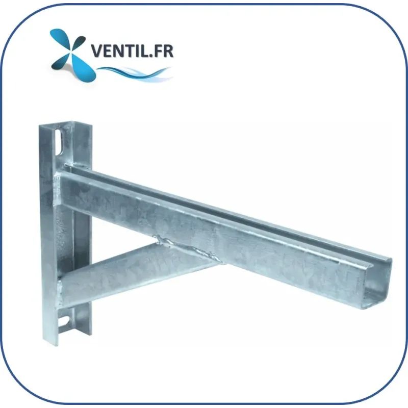 Console équerre 36*36 support charge lourde 70cm - support mural professionnel WURTH