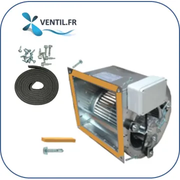 Kit de fixation pour moteur de hotte proffessionnelle