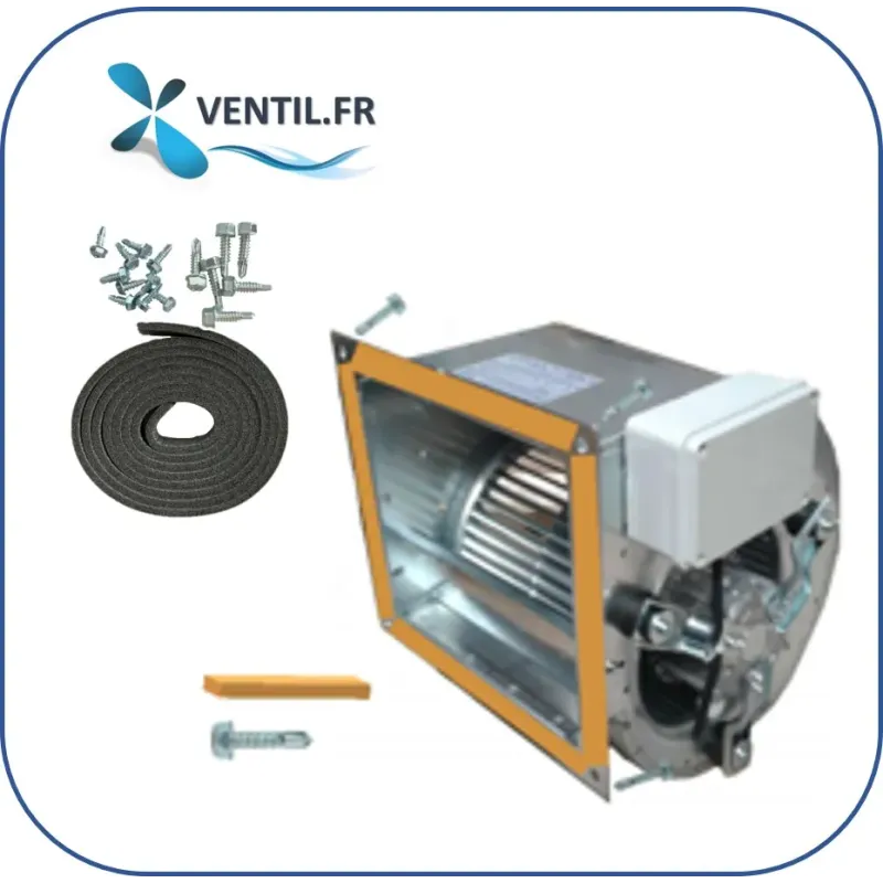 Kit de fixation pour moteur de hotte proffessionnelle
