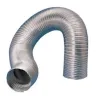 Gaine semi-flexible en aluminium 3 mètres pour vmc