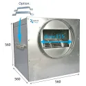 Caisson d'extraction 3200m3/h DD9/9 - 230v pour hotte de cuisine professionnelle