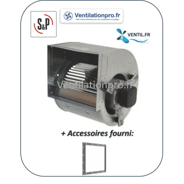 Moteur escargot 4000m3/h DD-CBM 10/10 -230V - pour extraction de hotte professionnelle marque S&P VIM