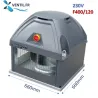 Tourelle d'extraction 7000m3/h TEDH taille 500 -230v F400 6P - Marque S&P VIM- Désenfumage Cuisine Pro réf 690112