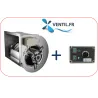 Pack moteur escargot 7/7 + variateur de vitesse - ventilateur pour hotte professionnelle