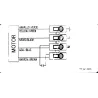 schéma de raccordement électrique du CBM 9/9 550W 4P VR 230V S&P - pour hotte de cuisine pro et restaurant