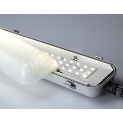 Luminaire réglette LEDS étanche