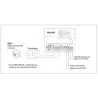 schéma de raccordement électrique des auxiliaires du Variateur de fréquence MONO-MONO 1.1kw CDP ip66 SPECIAL CUISINE PRO