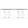 schéma de raccordement électrique du Variateur de fréquence MONO-MONO 1.1kw CDP ip66 SPECIAL CUISINE PRO