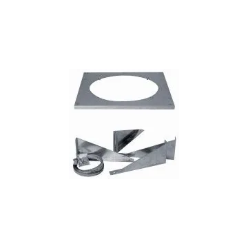 Kit de montage/ fixation pour tourelle d'extraction TH / TVH sur gaine circulaire