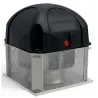 Tourelle d'extraction 7200 m3/h- T50-TRI- 400°/2h pour hotte de cuisine professionnelle -réf:T4550