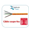 Câble coupe feu CR1 5G1.5mm² au mètre linéaire