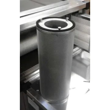 Hotte HSE inox pro ANTI-ODEURS complète avec caisson charbon motorisé