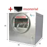 Caisson d'extraction insonorisé 1500m3/h -diam 250- 230v pour hotte professionnelle