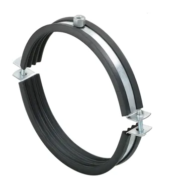 Collier isolé de fixation pour gaine et conduit de ventilation