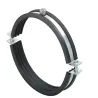 Collier isolé de fixation pour gaine et conduit de ventilation