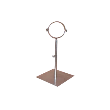 Pied support terrasse pour conduit de ventilation (à utiliser avec un collier au diamètre du conduit) PST