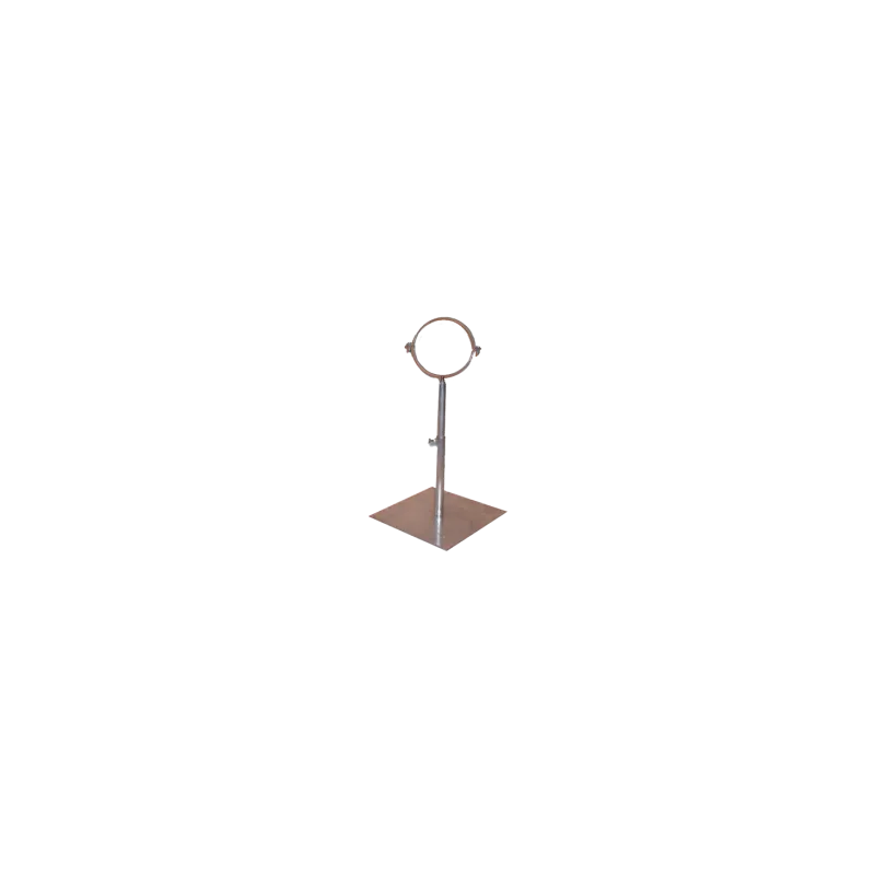 Pied support terrasse pour conduit de ventilation (à utiliser avec un collier au diamètre du conduit) PST