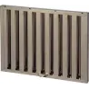 Filtre à chicanes inox 500l*400h*25 pour hotte de cuisine professionnelle