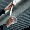 Kit visserie et étanchéité pour réseau de ventilation et d'extraction de hotte de cuisine professionnelle