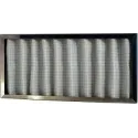 Filtre pour caisson à charbon 5 cartouches avec cadre métallique