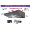 Pack HSE hotte inox compacte 1500 + caisson à charbon motorisé + variateur 230v pour restaurant