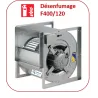 Moteur ventilateur 400°/2h 3000 m3/h CBDT-9/9 230v pour hotte de cuisine professionnelle et restaurant