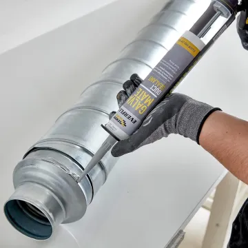 Cartouche de mastic d'étanchéité aéraulique pour réseau de ventilation