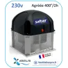 tourelle d'extraction 230v pour hotte de restaurant et cuisine professionnelle SAFTAIR