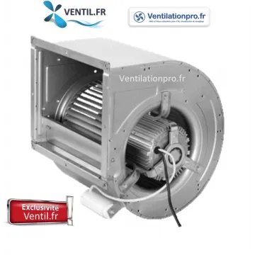 Moteur escargot 7000 m3/h DD12/12 230v pour caisson d'extraction de hotte de restaurant