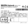 Moteur escargot PREMIUM DDM7/7-1600 m3/h- 147W- 230V Nicotra compatible toute hotte professionnelle -REF E5G3301