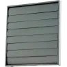 Volet de sortie façade (volet de surpression à lames) pour ventilation et VMC