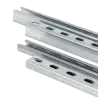 Rail de montage 41*41 acier galva STRUT