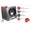 Caisson d'extraction 1500m3/h diam250 - 230v - ULTRA LEGER