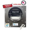 Caisson d'extraction 3400m3/h diam315 - 230v - ULTRA LEGER et silencieux