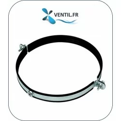 Collier de supportage isolé anti-vibratile pour fixation de conduit