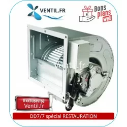 Moteur escargot 1700 m3/h DD 7/7 150w 230v compatible toute hotte professionnelle- restaurant