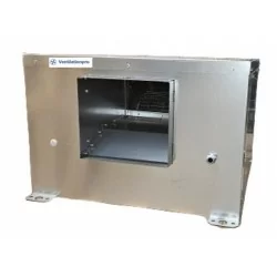 Caisson d'extraction -désenfumage 5000 m3/h-type 10/10- F400/120 - Triphasé pour hotte de fast food