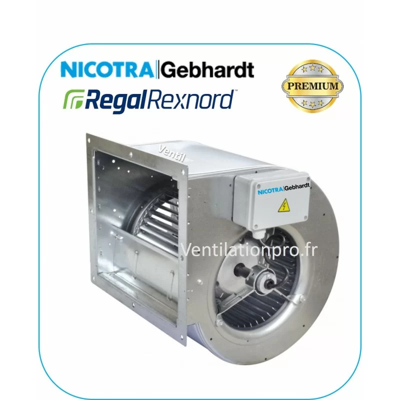 Moteur escargot 2900m3/h DDM9/7 - 230V Nicotra -pour restaurant et hotte de cuisine professionnelle E6G3405