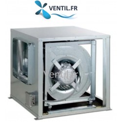 vue éclatée Caisson désenfumage 6200 m3/h-type 12/12- F400/120 - 230v- CJBDT SODECA -pour extraction de hotte pro et restaurant
