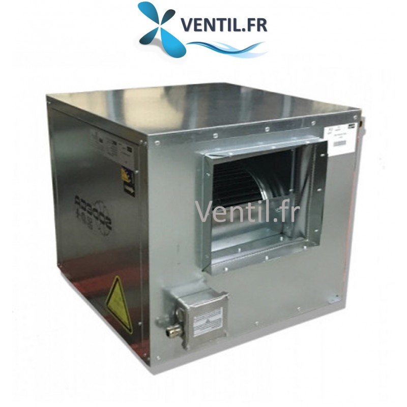 Caisson désenfumage 6200 m3/h-type 12/12- F400/120 - 230v- CJBDT SODECA -pour extraction de hotte pro et restaurant