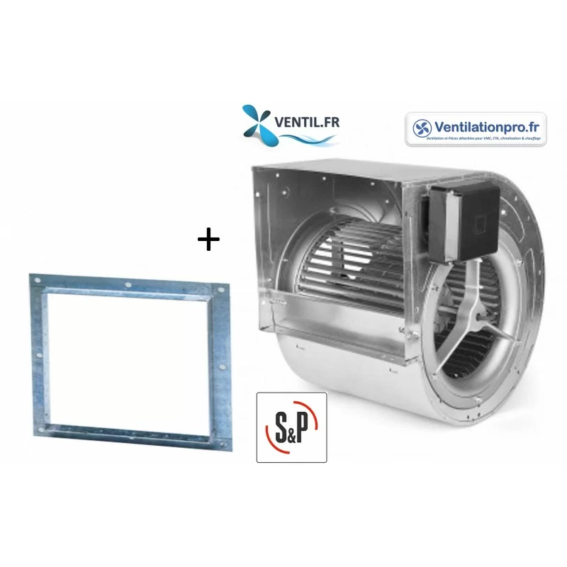 Moto-ventilateur CBM 7/9 RE VR 4P-300w 230v -S&P 653012 Ventilation, hotte pro- Restauration