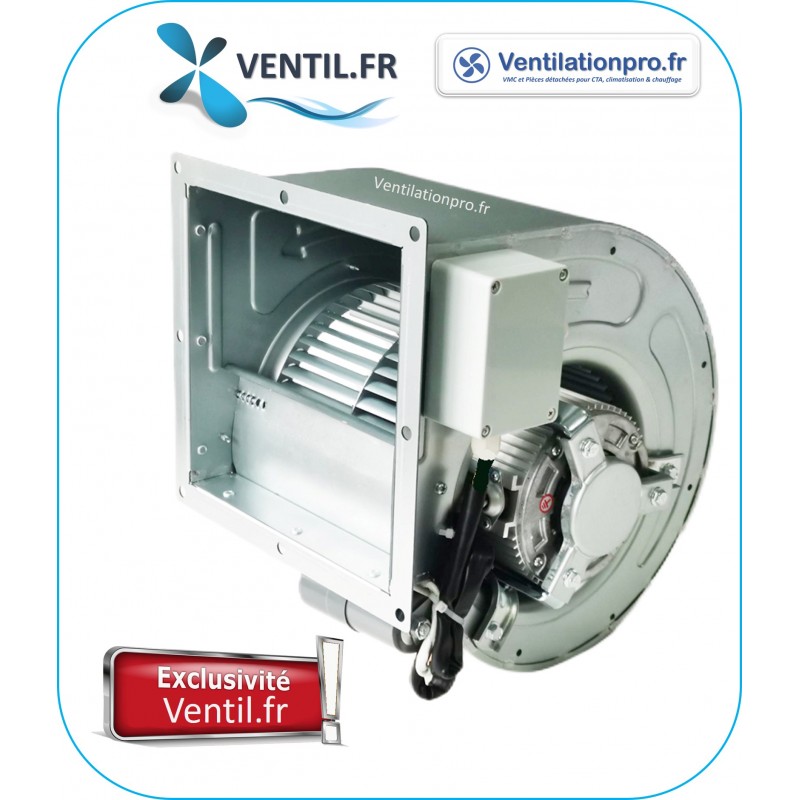Moteur escargot DD 10/8 600w 230v compatible toute hotte professionnelle et restaurant